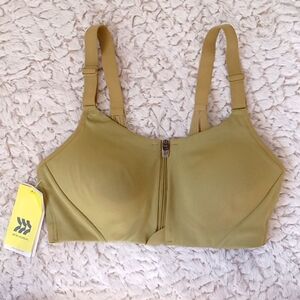 All in motion Women's Sports Bra Green 34B Moisture Wicking High Suport